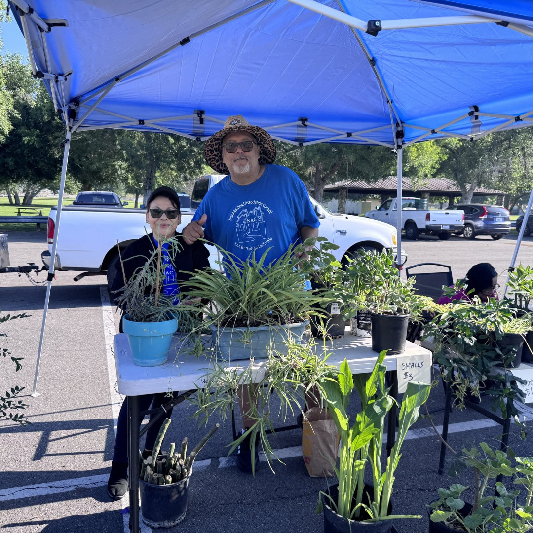 NAC San Bernardino community plant sale