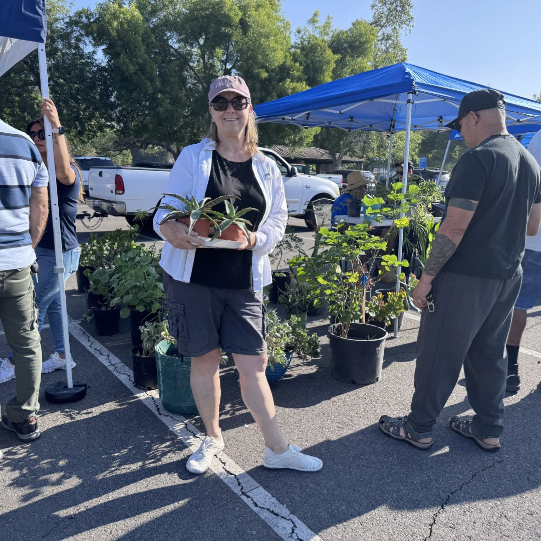 NAC San Bernardino community plant sale