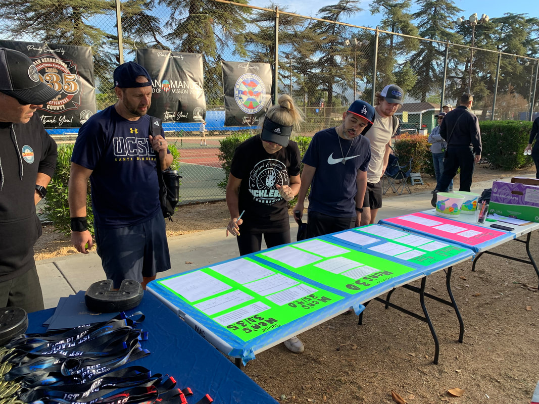 Neighborhood Association Council community pickleball tournament in San Bernardino