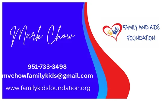 Mark Chow, Family and Kids Foundation