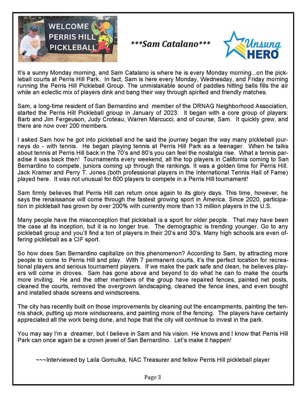 NAC San Bernardino newsletter, Fall 2024, page 3