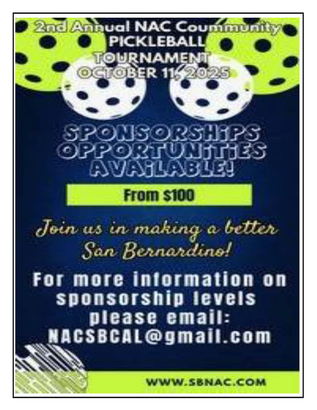 NAC San Bernardino newsletter, Summer 2025, page 6